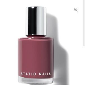 Static Nails Liquid Glass Lacquer • sweater weather and topcoat